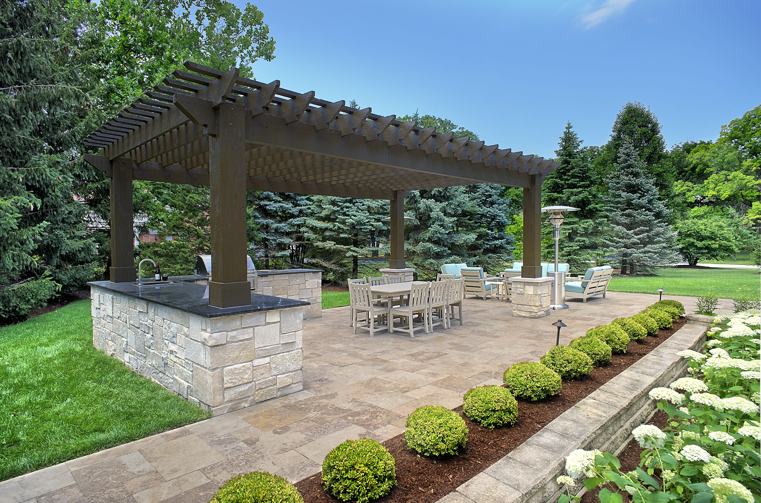 An Outdoor Chef's Dream Kitchen