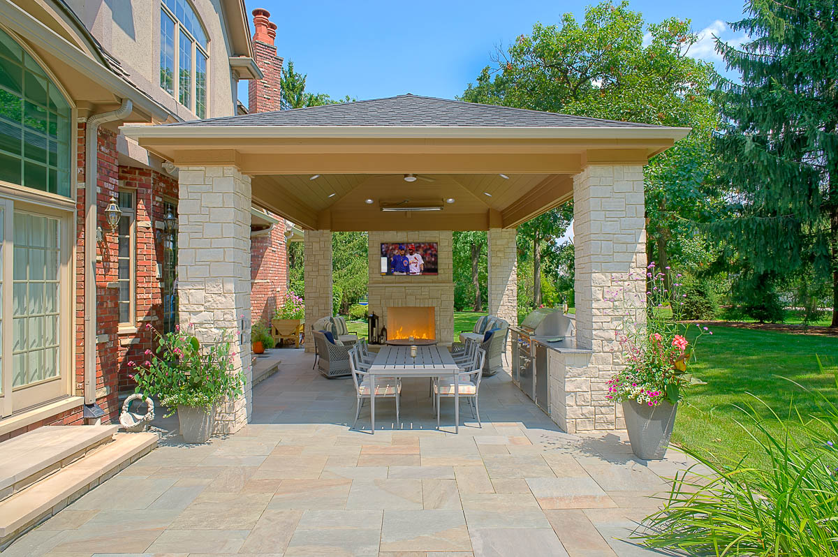 Pool and landscape integration