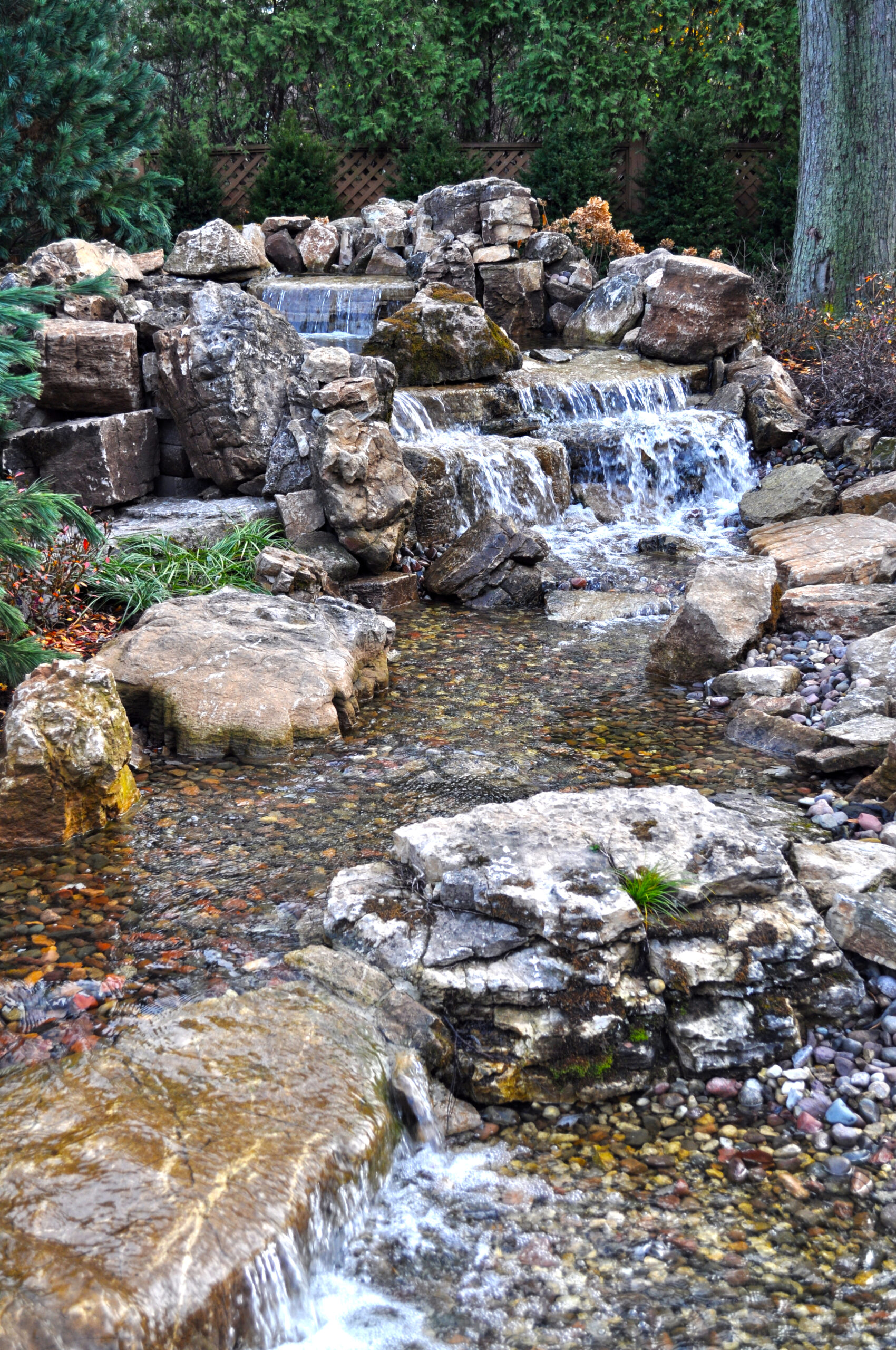Reflecting pool design